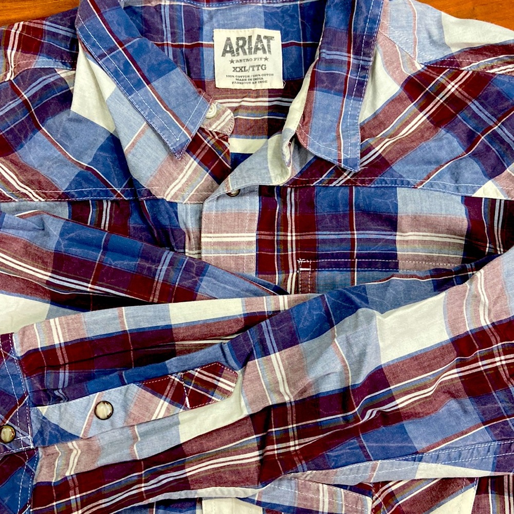 Ariat LS Mens Western Shirt XXL